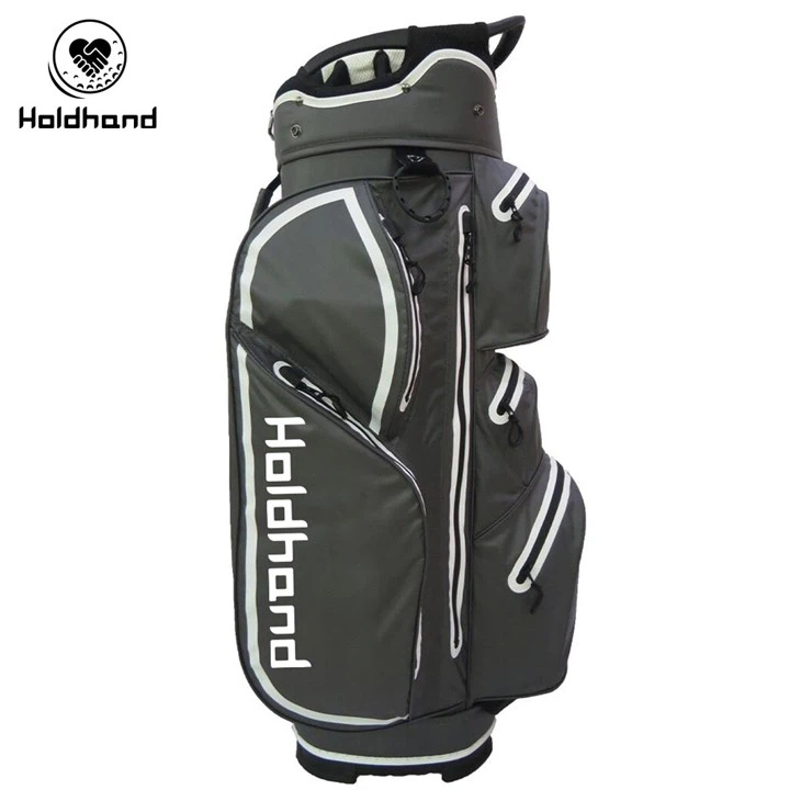 Factory-outlet Premium Golf Cart Bag With 14-section Divider And Stormproof Construction