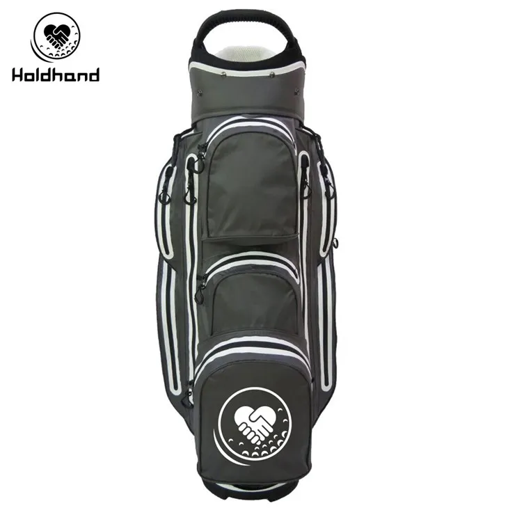 Factory-outlet Premium Golf Cart Bag With 14-section Divider And Stormproof Construction