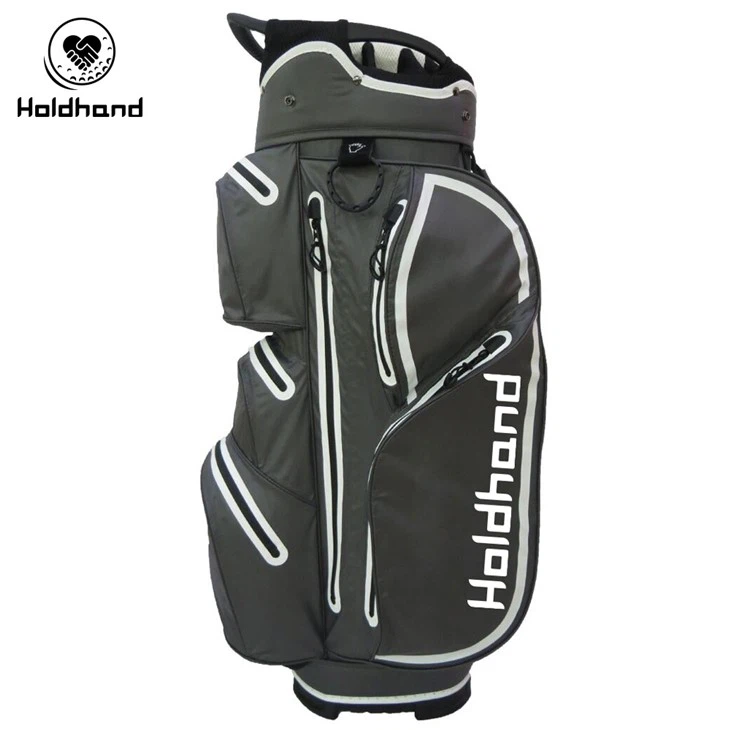 Factory-outlet Premium Golf Cart Bag With 14-section Divider And Stormproof Construction