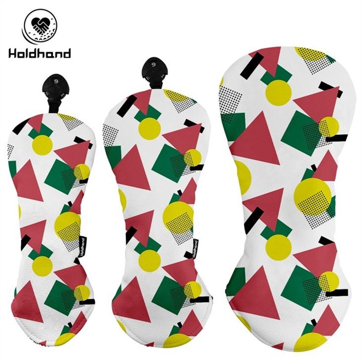 Fashion Design High Quality OEM Pattern PU Leather Driver Wood Headcovers