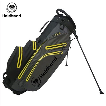 OEM Design Logo Light Grey Golf Stand Bag Carry Bag
