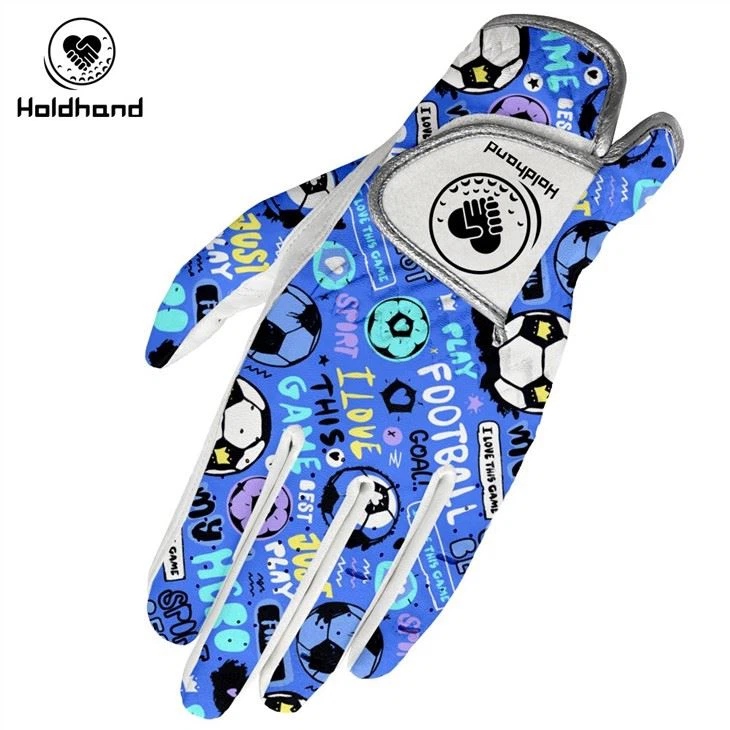 Softness And Comfortable Golf PU Leather Gloves Ladies Gloves Can Be Custom Golf Glove